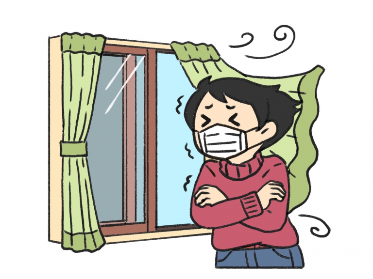 冬場のコロナ対策